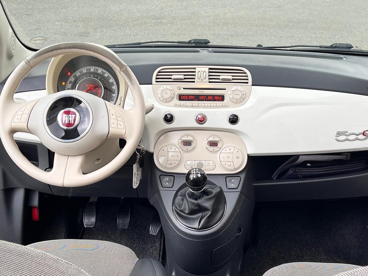 Fiat 500 C 1.2 Rock Ok neo patentati Unico proprietario