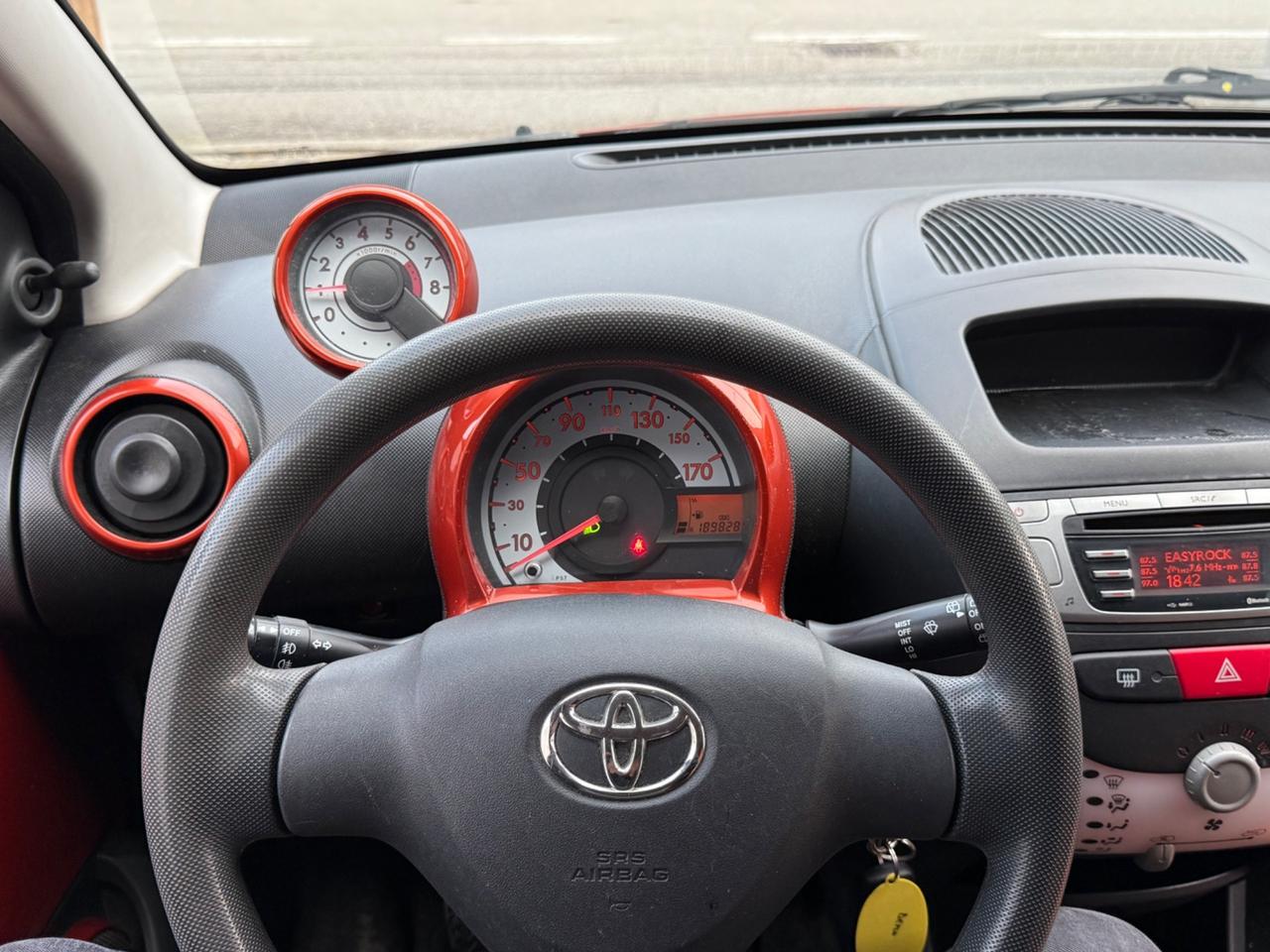 Toyota Aygo 1.0 12V VVT-i 5 porte Tobasco