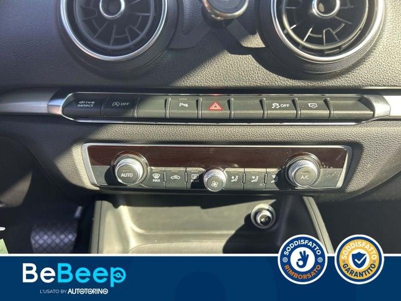 Audi A3 SPORTBACK 30 1.6 TDI ADMIRED 116CV S-TRONIC