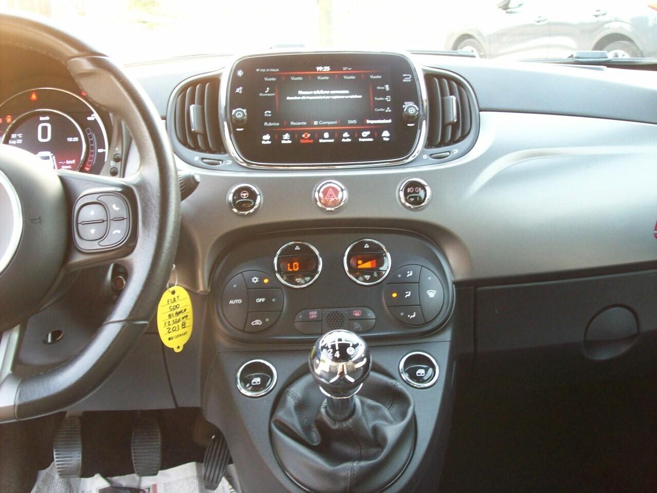 FIAT 500 1.2 BZ SPORT "2018"