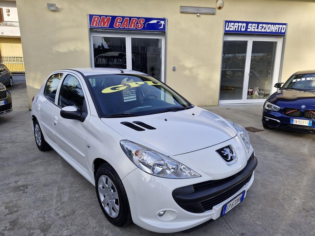 PEUGEOT 206 1.1 ECO GPL 60CV 10/2012 80000 KM
