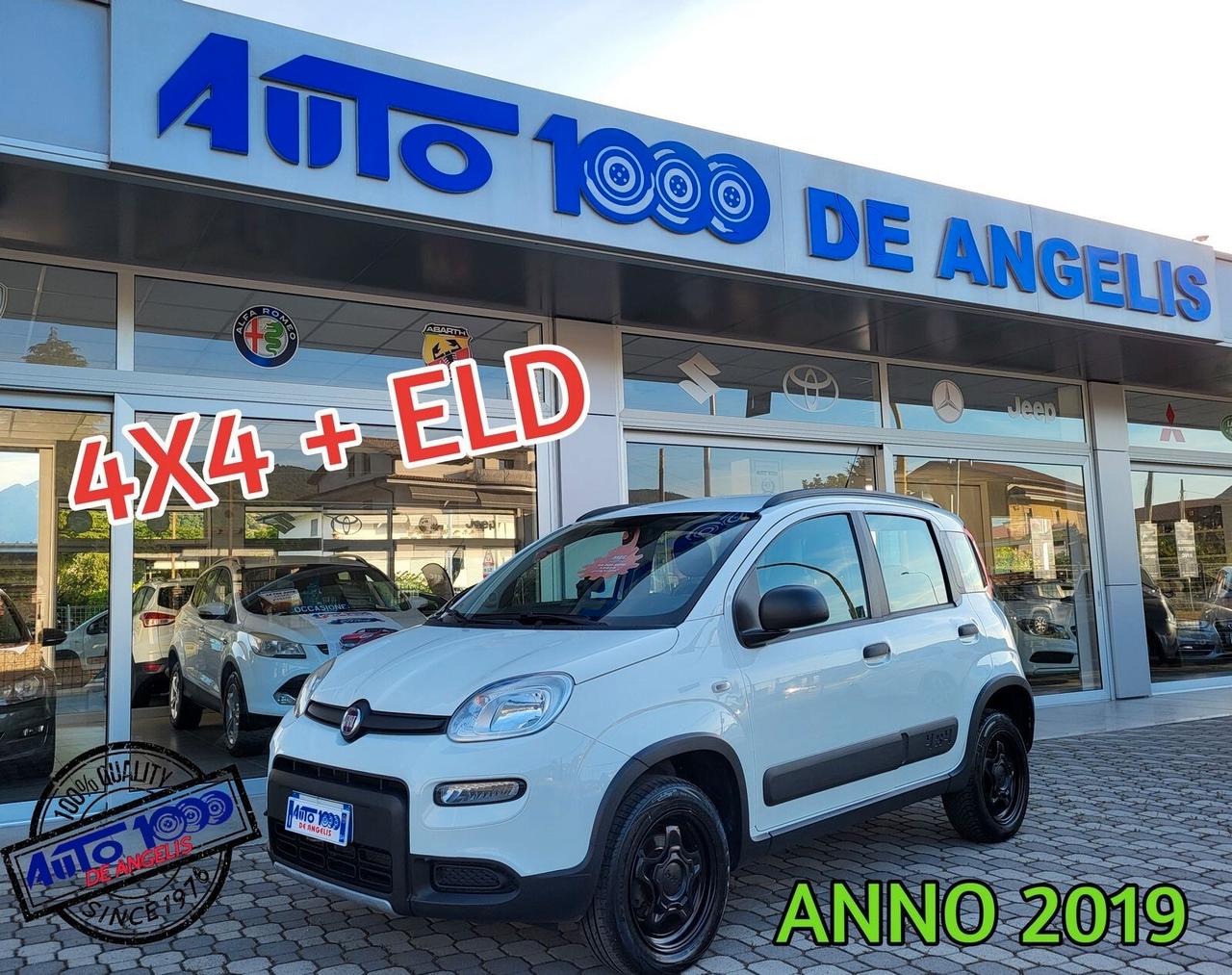 Fiat Panda 0.9 TURBO TWIN AIR 85 CV - 6 MARCE 4X4 BLOCCAGGIO