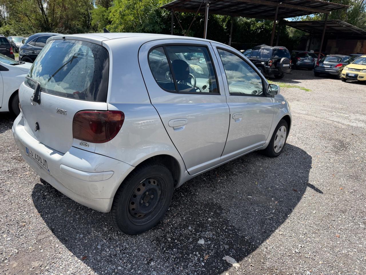 Toyota Yaris 1.4 tdi D-4D cat 5 porte Sol