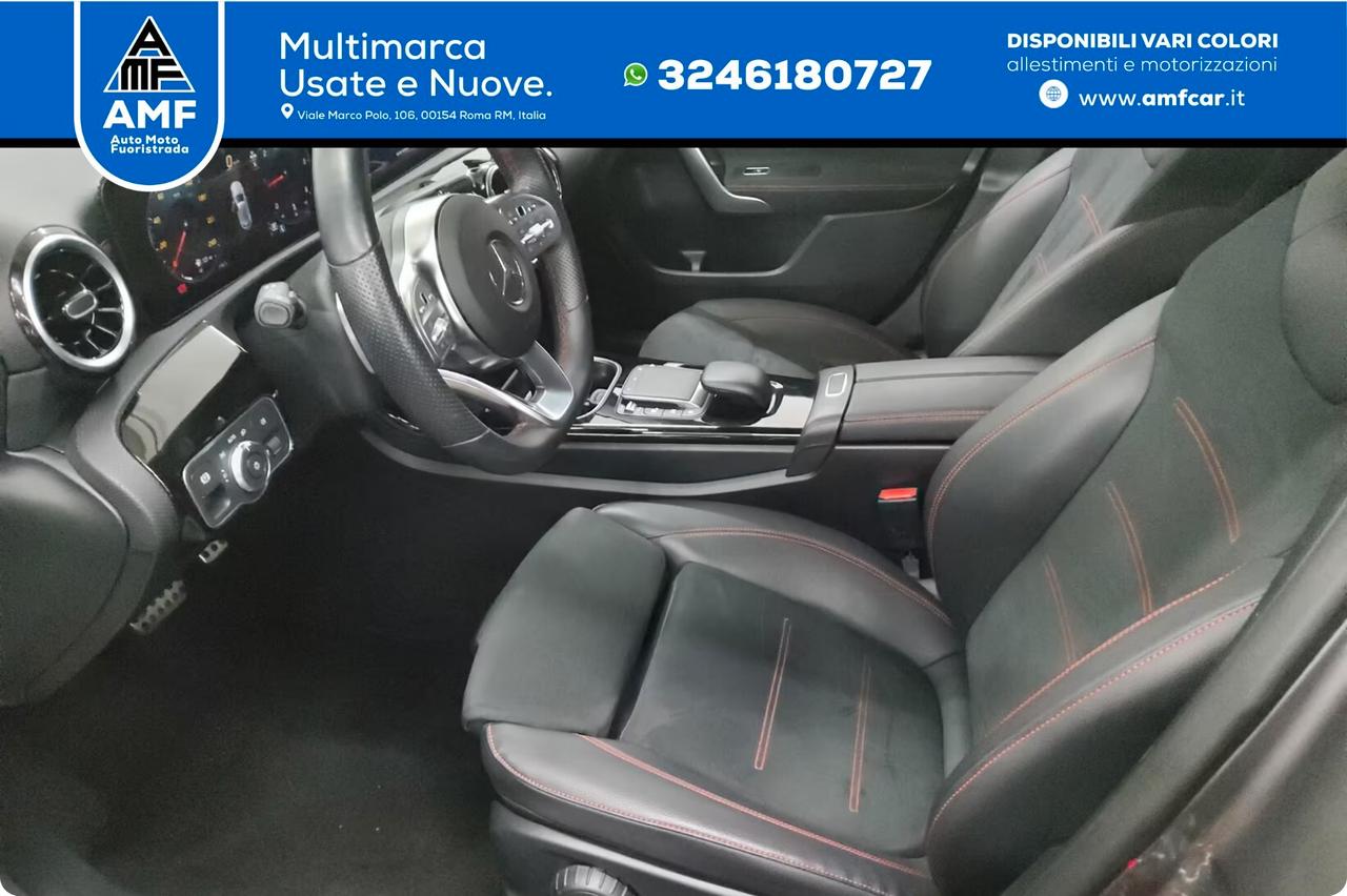 Mercedes-Benz A 180 d AMG-Line T-Leather Navi LED MBUX high RFK