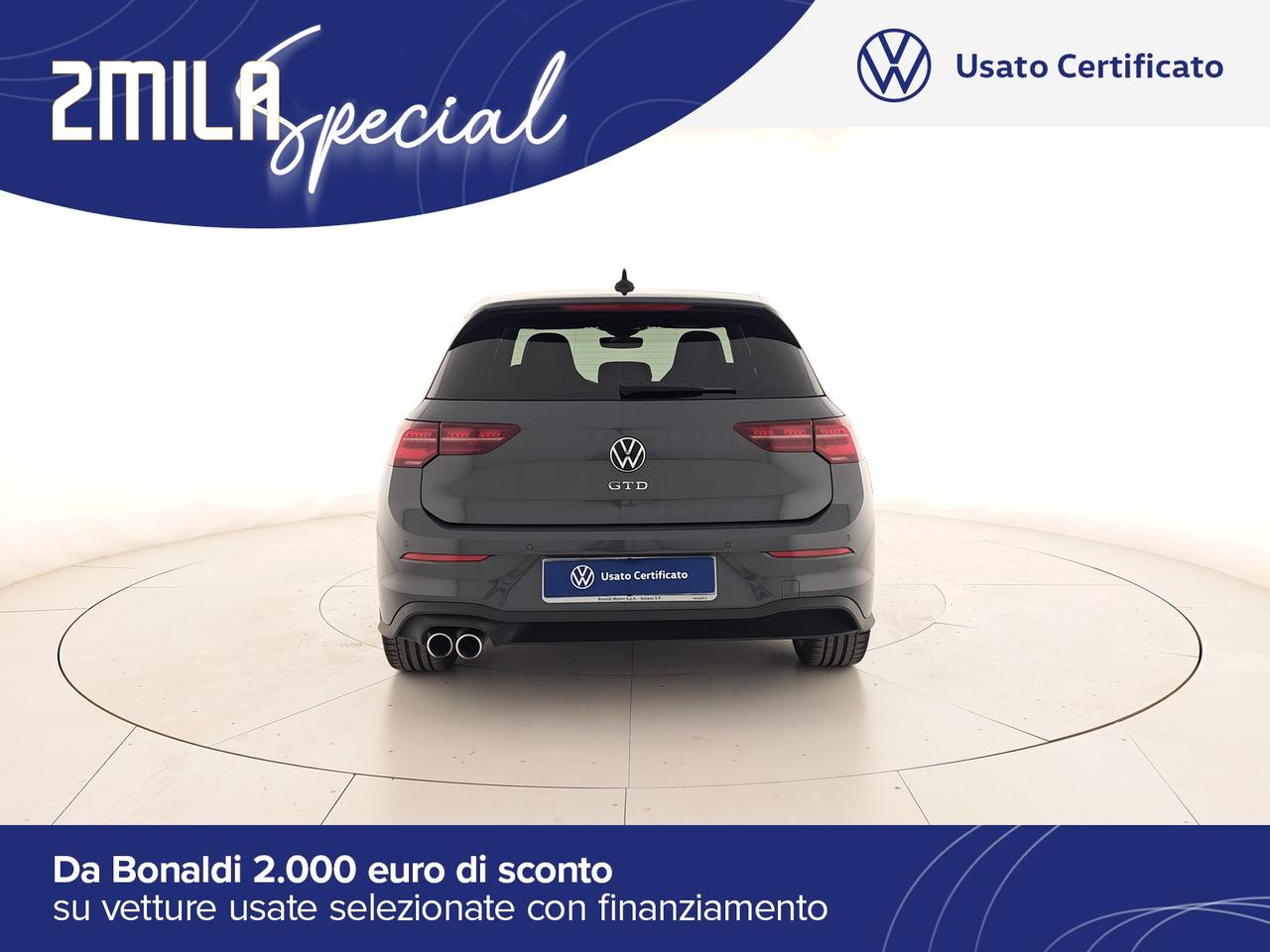 Volkswagen Golf 2.0 tdi gtd 200cv dsg