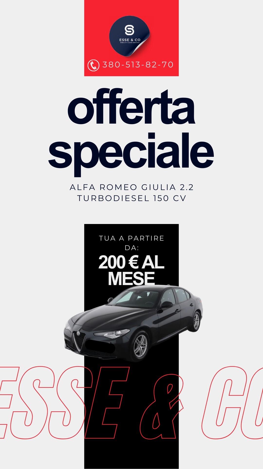Alfa Romeo Giulia 2.2 Turbodiesel 150 CV