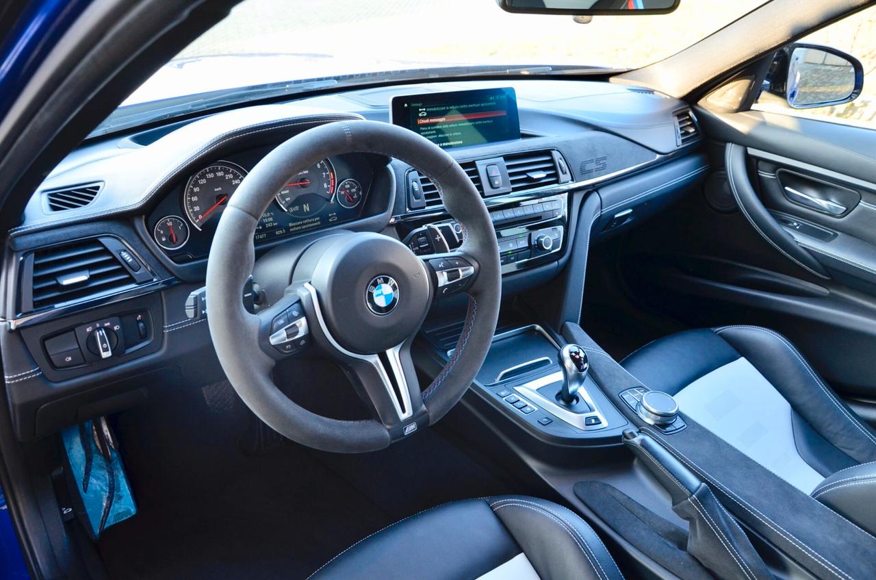 BMW M3 CS F80 3.0 460cv dkg CARBOCERAMICA, UFF ITALIANA, UNICO UTILIZZATORE