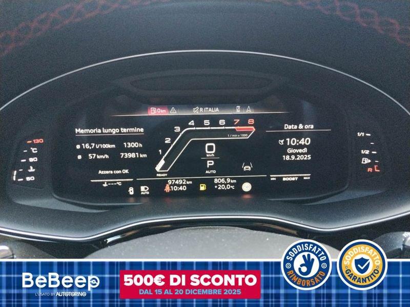 Audi Q8 RS RS 4.0 MHEV QUATTRO TIPTRONIC