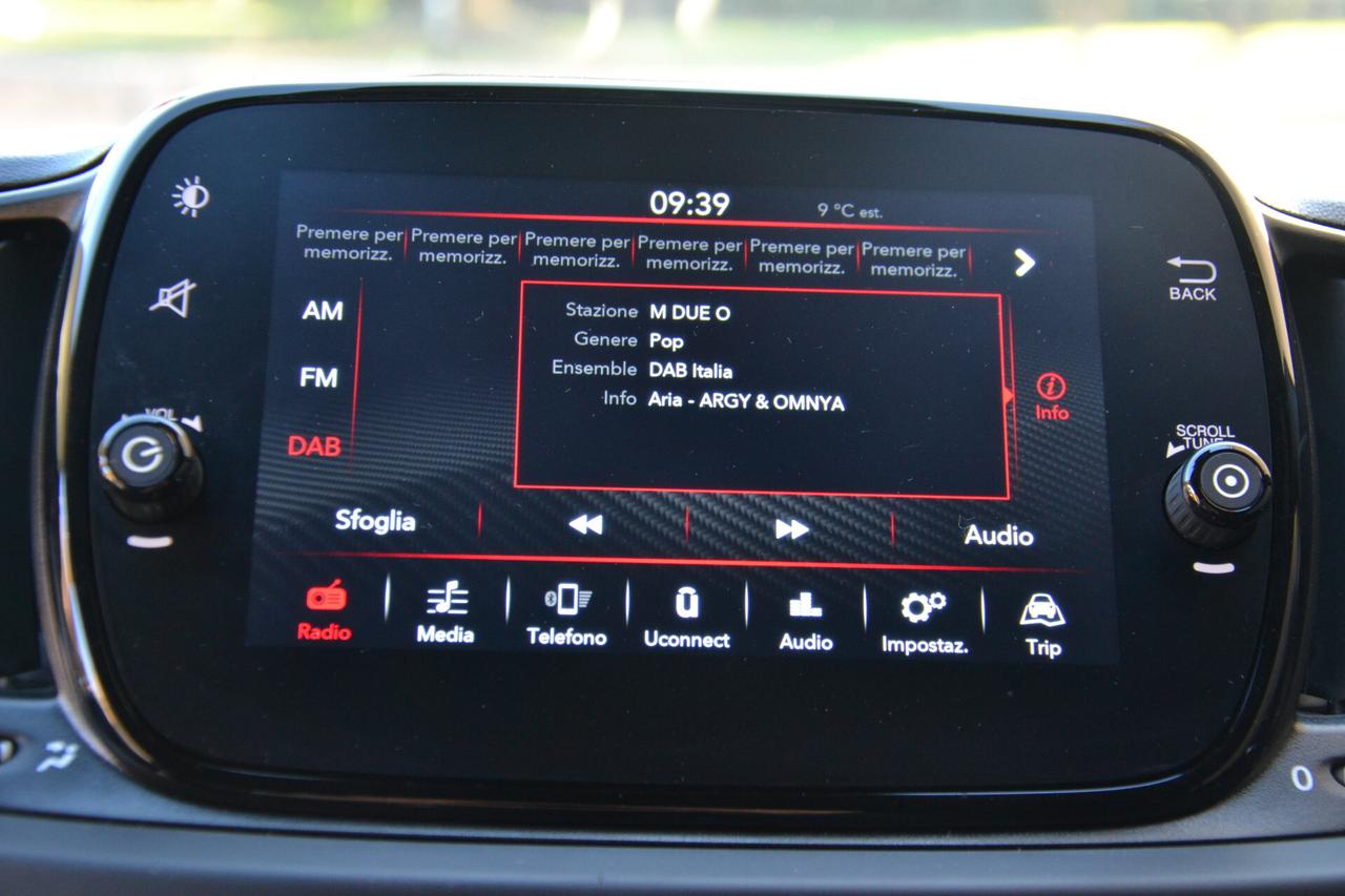 Abarth 595 F PISTA 165CV **KM ORIGINALI**TAGLIANDI ABARTH**