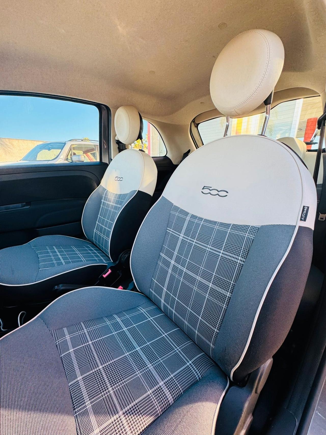 Fiat 500 1.2 69cv Lounge Pelle/Navi