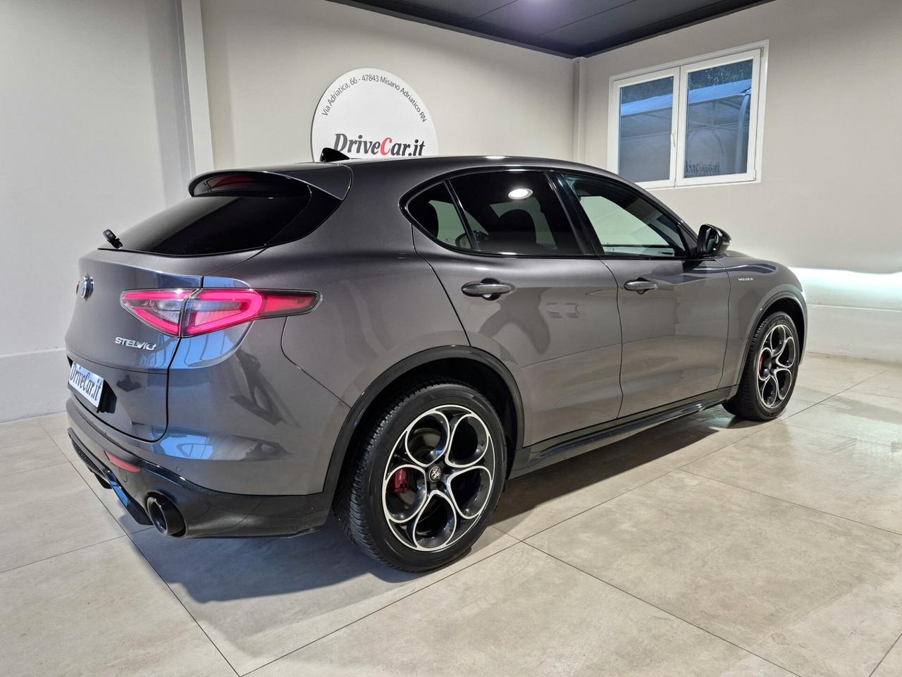 Alfa Romeo Stelvio VELOCE Q4 AT8 2.2 MTJ 210CV TOTAL BLACK C20"