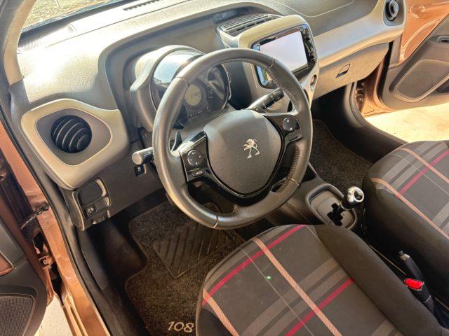 PEUGEOT 108 1.0 BENZ 5 PORTE EURO 6 AUTOMATICA OK NEOPATENTATI