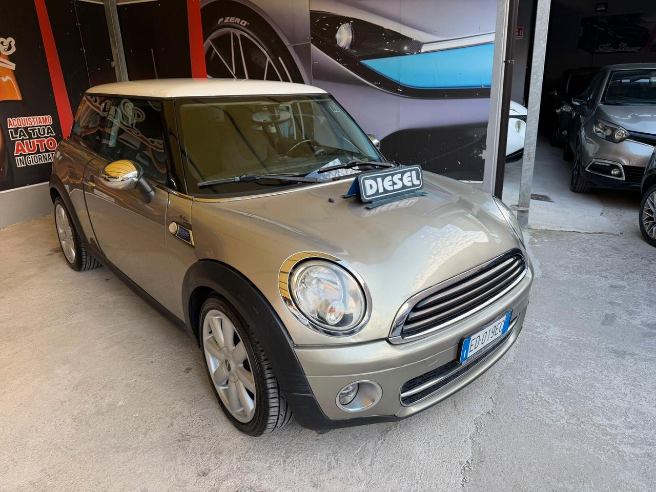 Mini Coope D 1.6cc diesel 12 mesi garanzia-2010