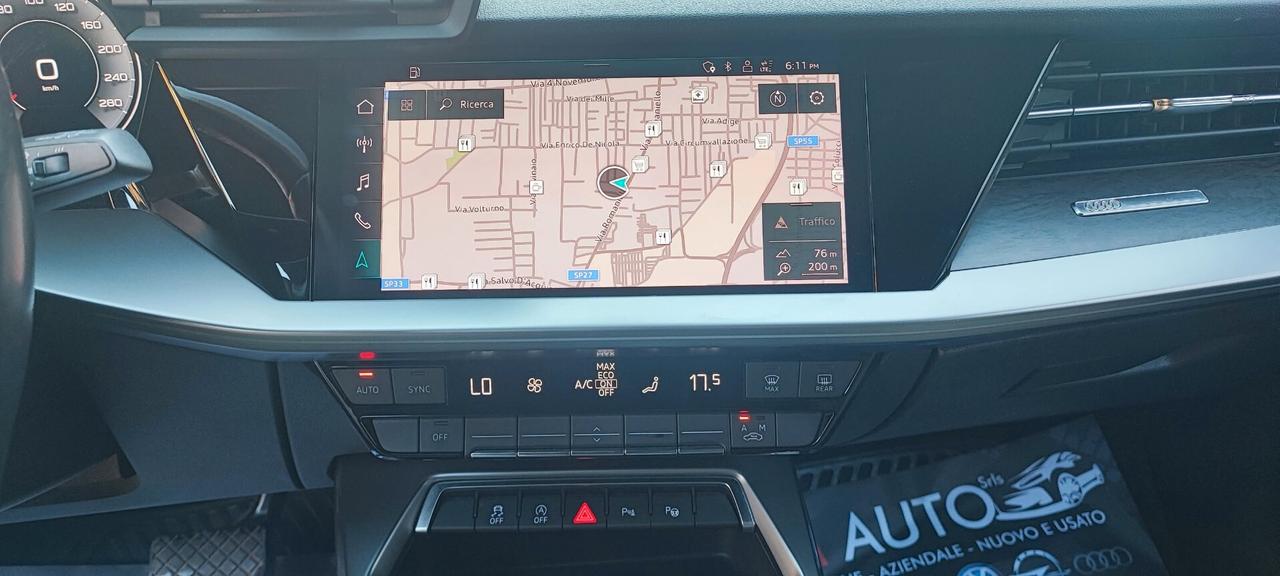 Audi A3 30 automatica metano di serie 2022