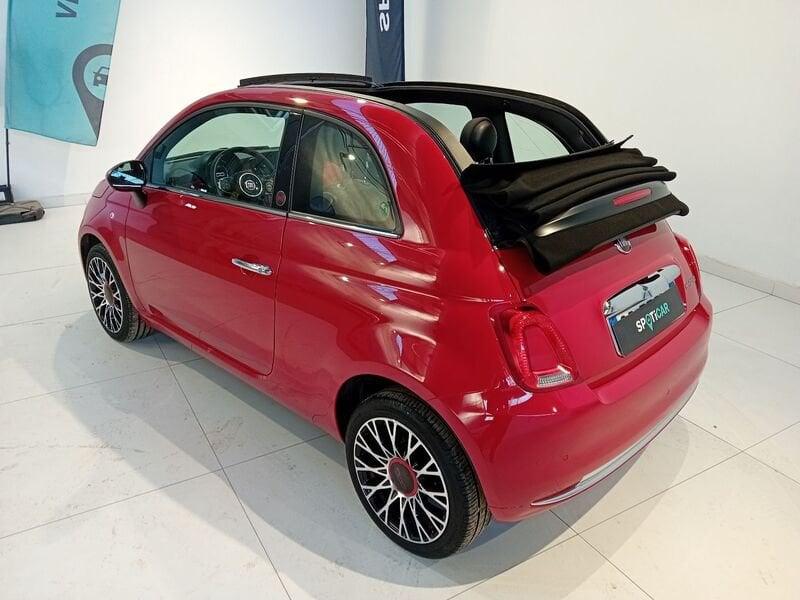 FIAT 500C 1.0 Hybrid Red