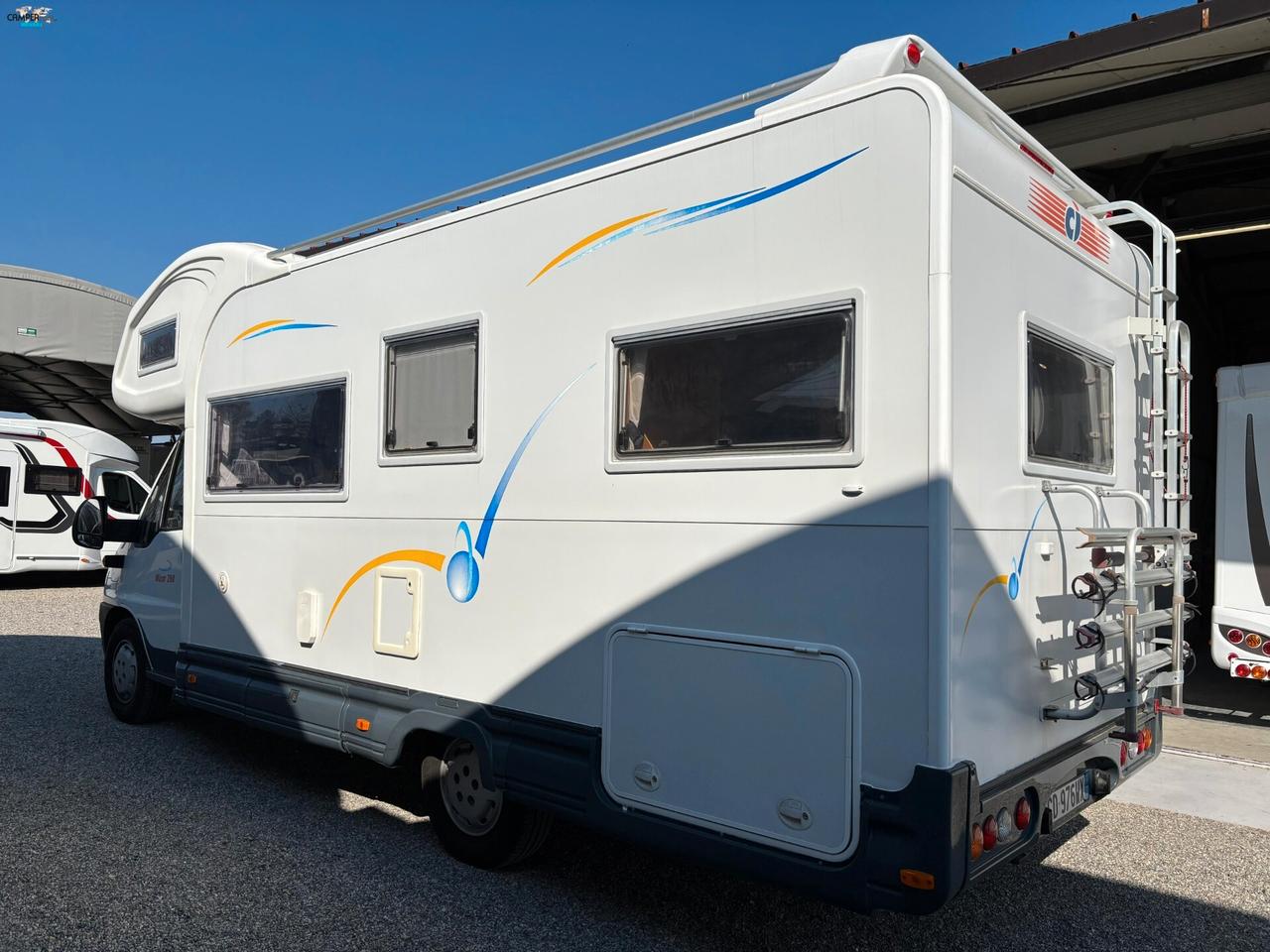 CI MIZAR 280 - MANSARDATO CON DINETTE FERRO DI CAVALLO IN CODA