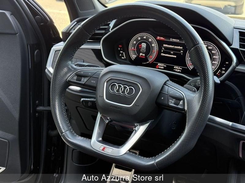 Audi Q3 45 2.0 TFSI S line edition quattro S-Tronic *TETTO, 20", Bang&Olufsen, MATRIX, PROMO AZZURRA*