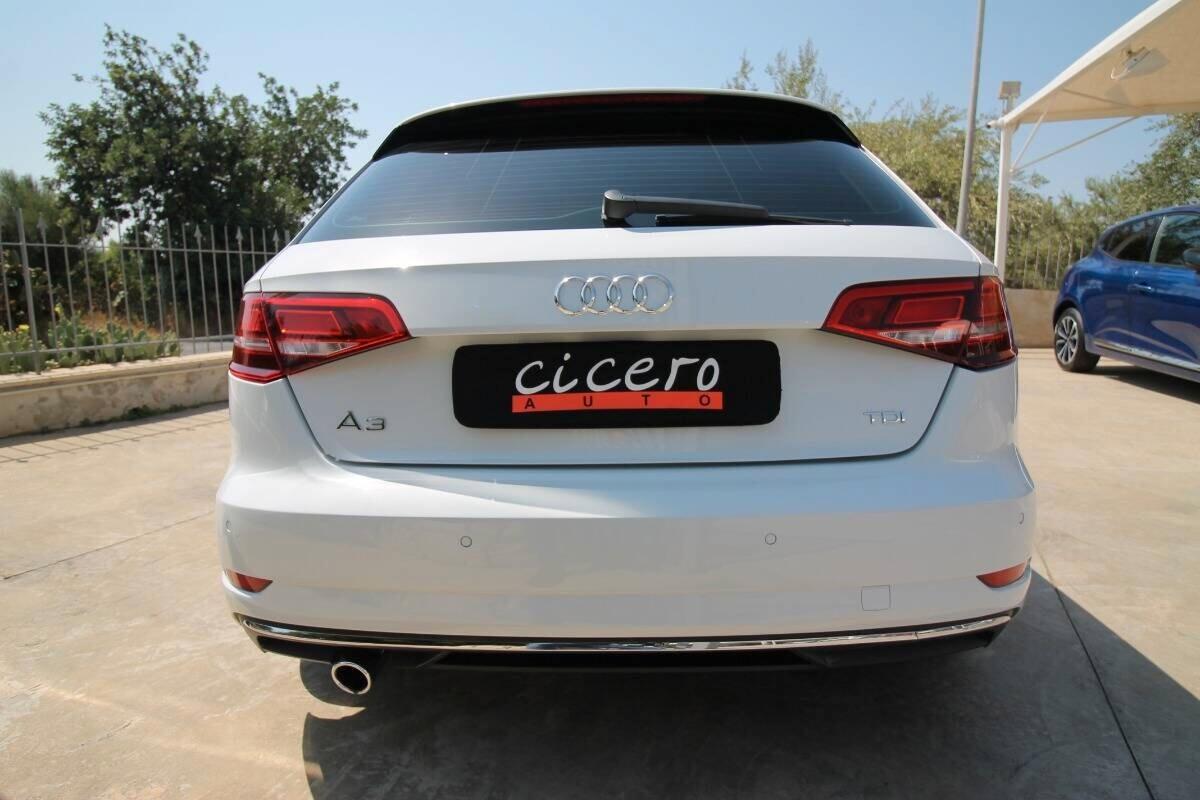 Audi A3 SPB 1.6 TDI Design 110cv |11.2016