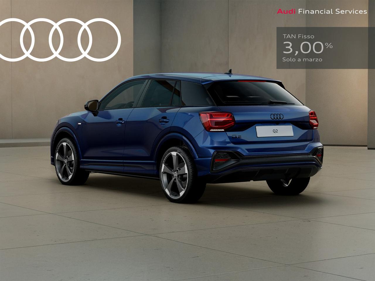 Audi Q2 40 2.0 tfsi identity black quattro s-tronic