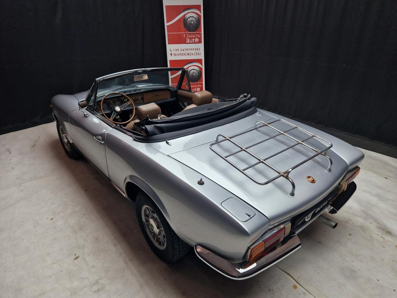Fiat 124 Spider 1.8 certif. ASI con C.R.S
