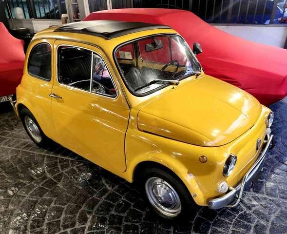 Fiat 500 VERNICE ORIGINALE CAPPOTTA NERA OTTIME CONDIZIONI!