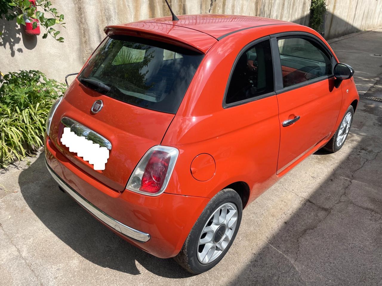 Fiat 500 1.3 MJT 75 CV Lounge Full PELLE EURO 4 NEOPATENTATI TAGLIANDATA