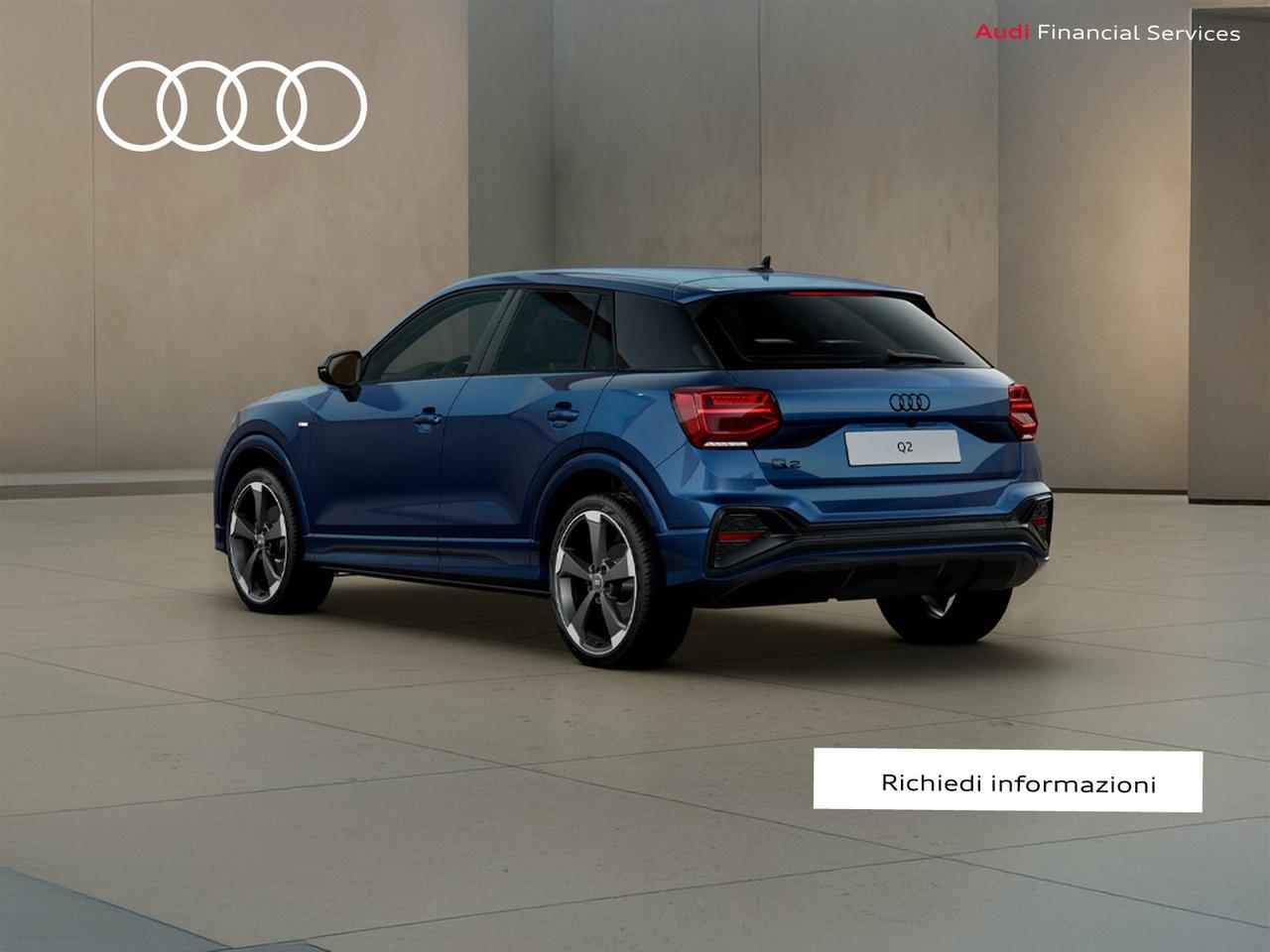 Audi Q2 35 1.5 tfsi identity black s-tronic