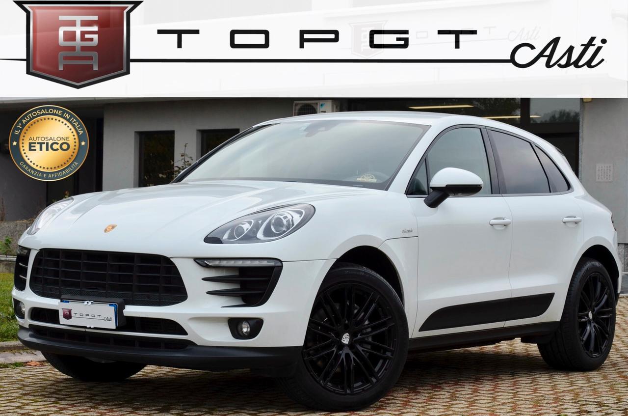 PORSCHE MACAN S 3.0d 250cv PDK, OTTIME CONDIZIONI, SERVICE CON FATTURE, NAVI, GANCIO TRAINO, 20", PERMUTE
