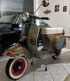 Vespa Pk50S-unica con questo restauro-in arrivo-