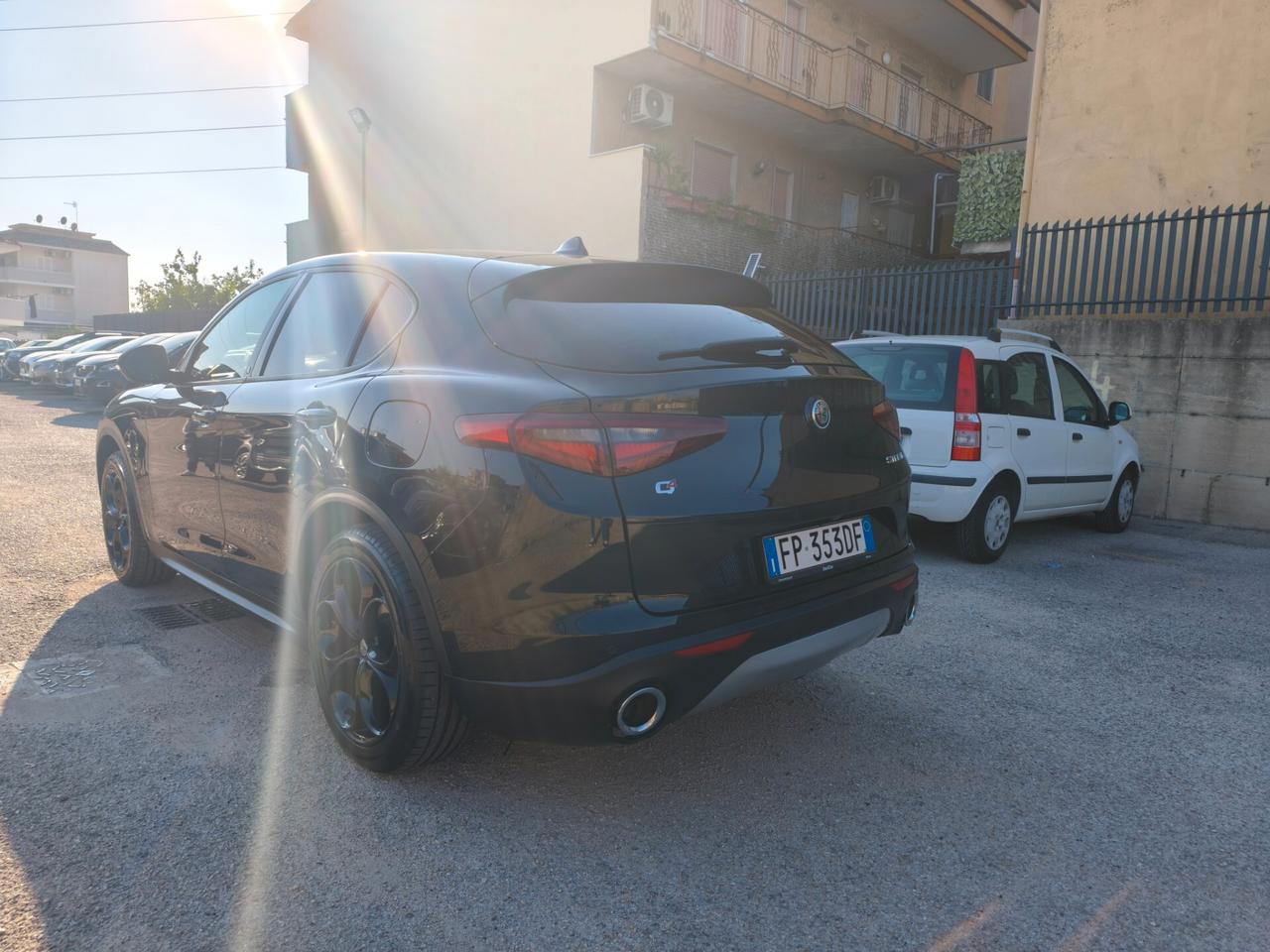 Alfa Romeo Stelvio 2.2 Turbodiesel 210 CV AT8 Q4 Super Total black