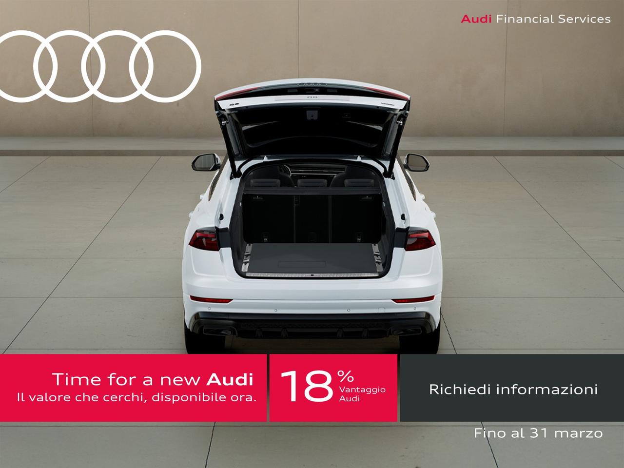 Audi Q8 3.0 tfsi e s line edition quattro 394cv tiptronic