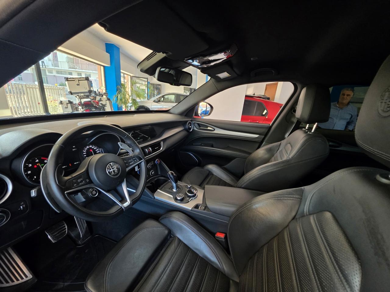 Alfa Romeo Stelvio 2.2 210cv Q4 blu misano 2018 FINANZIABILE