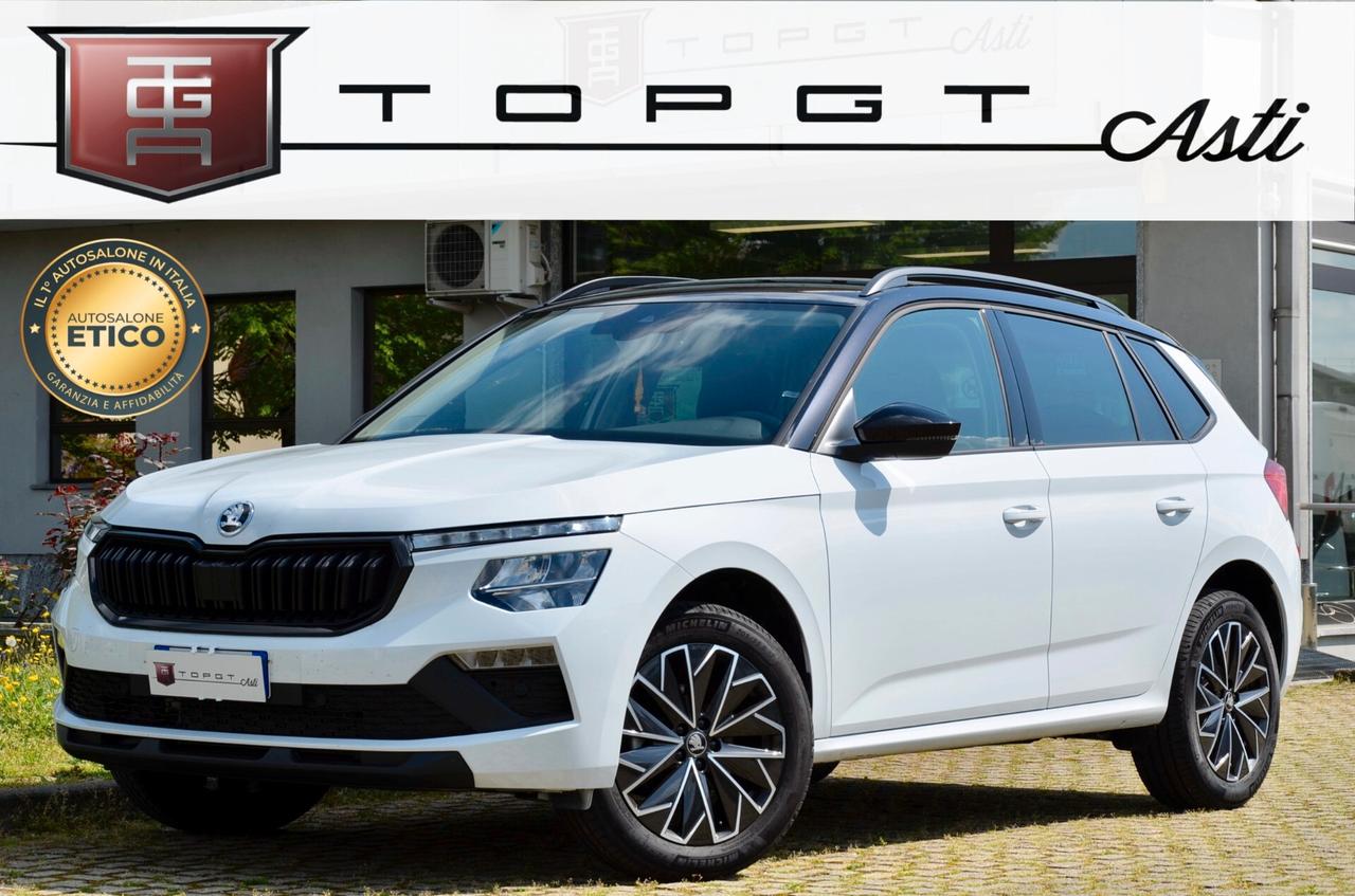 SKODA KAMIQ 1.0 TSI 130 EDITION 116cv, GARANZIA SKODA 7/27, UNICOPR, EURO 6E, FARI LED, RETROCAMERA, PERMUTE
