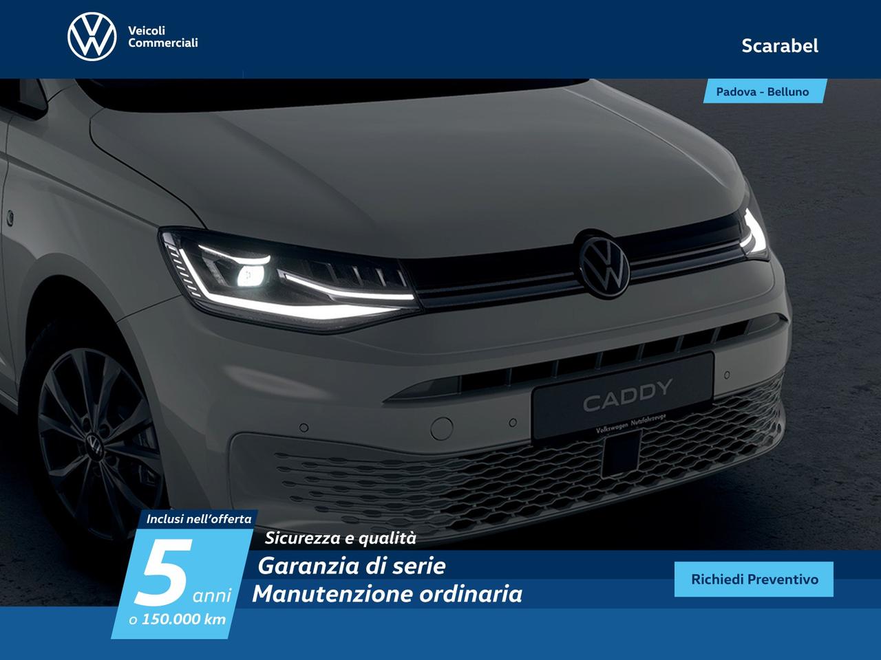 Volkswagen Caddy n1 2.0 tdi 102cv life