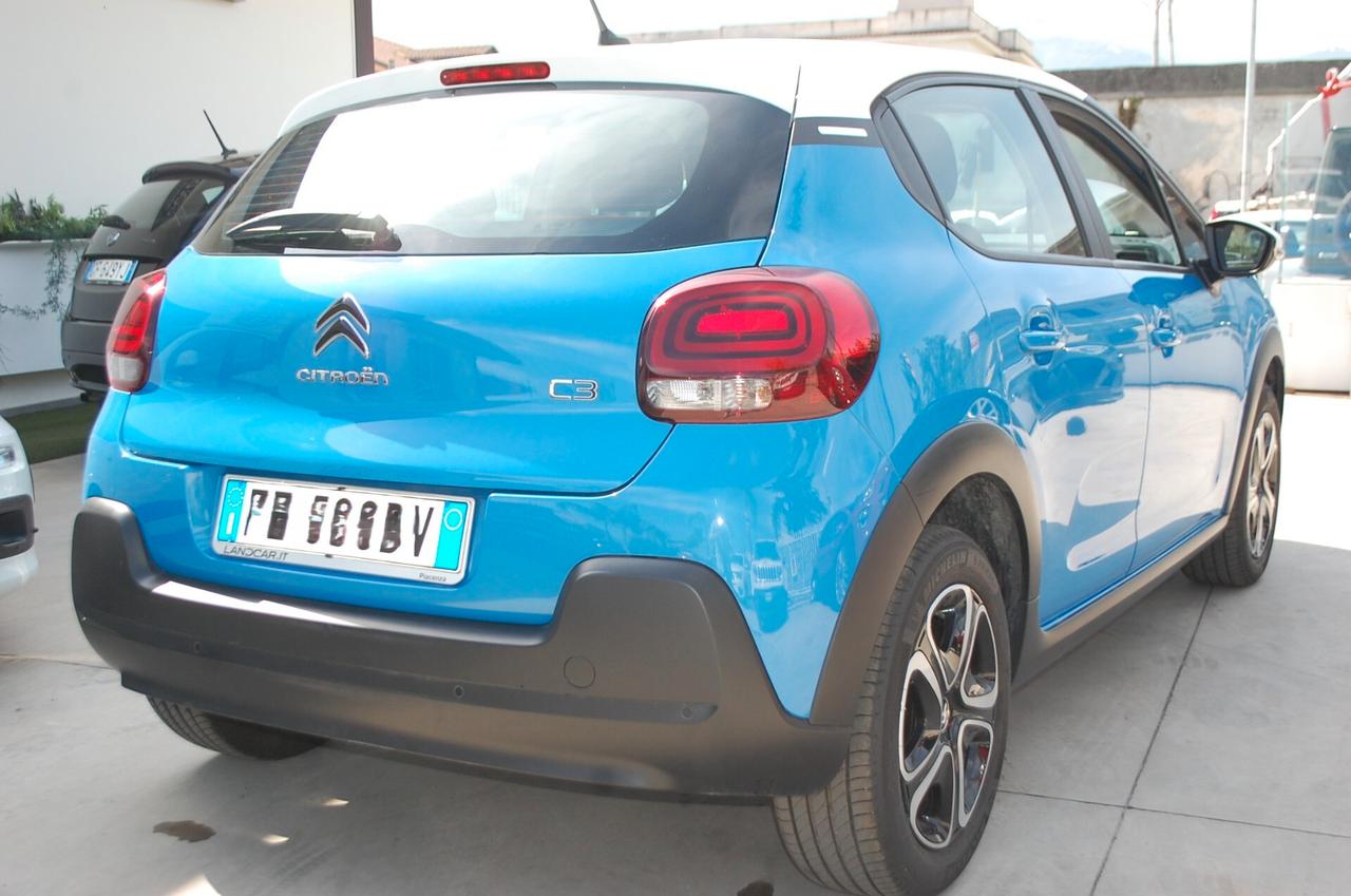 Citroen C3 1.2 puretech 83CV Feel S&S Uff Italy Bicolor USB