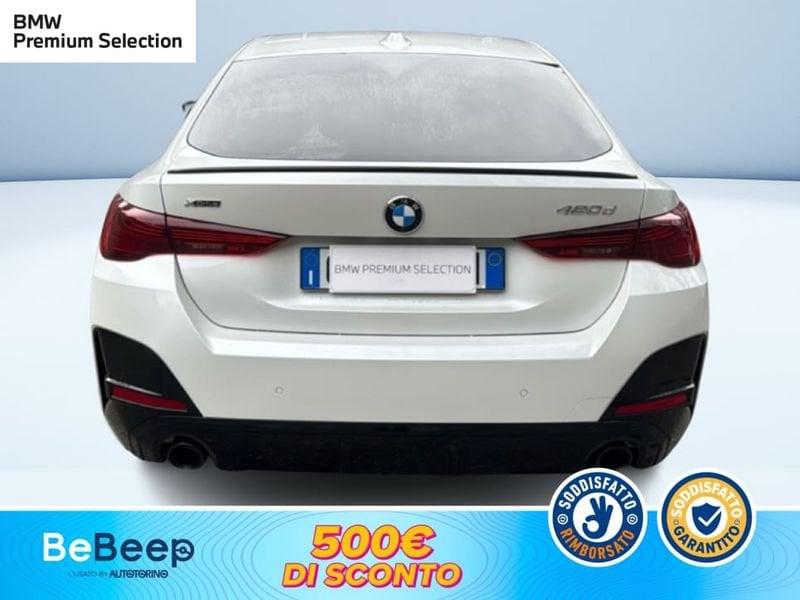 BMW Serie 4 Gran Coupé 420D GRAN COUPE MHEV 48V XDRIVE MSPORT PRO AUTO