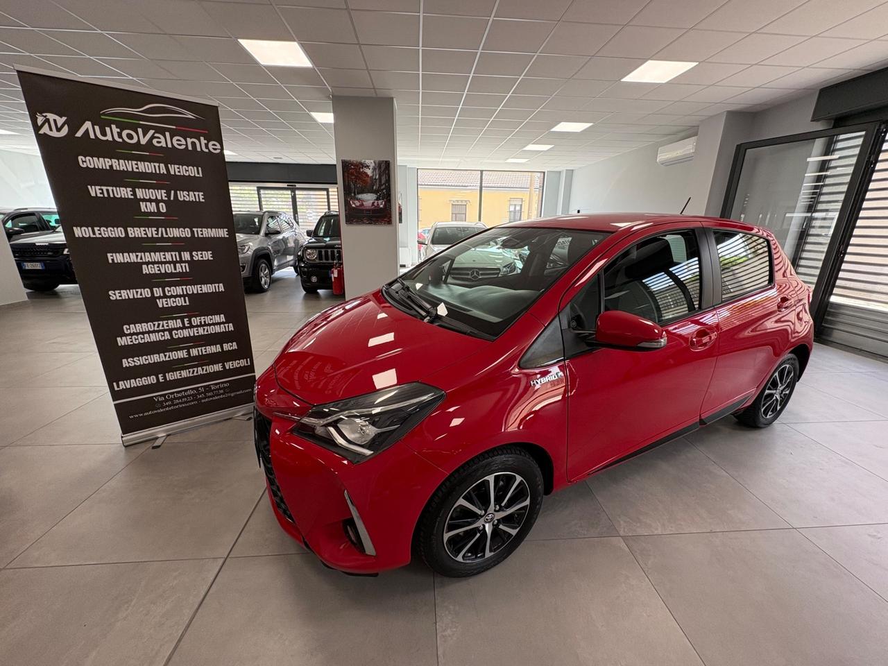 Toyota Yaris 1.5 B 75cv 2018km 65000 neopatentati