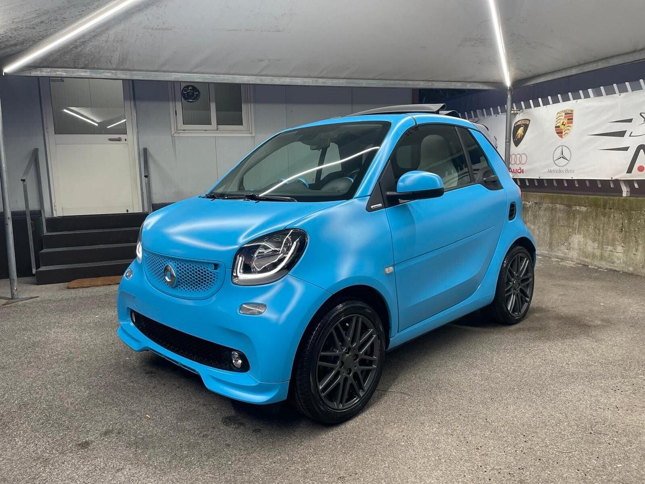 Smart ForTwo 90 0.9 Turbo twinamic cabrio Brabus edition