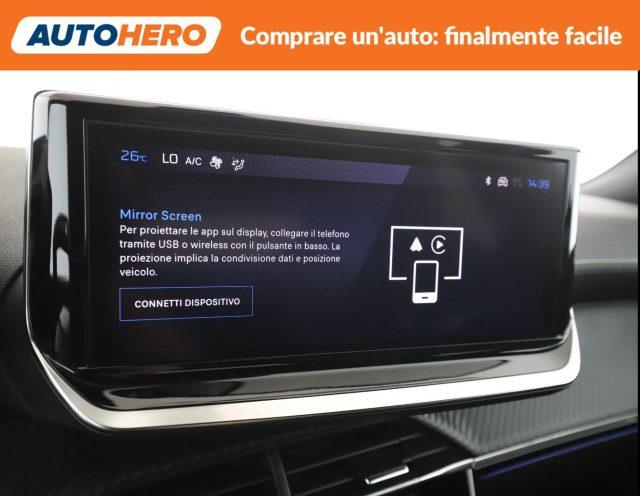 PEUGEOT 2008 motore elettrico 156 CV GT
