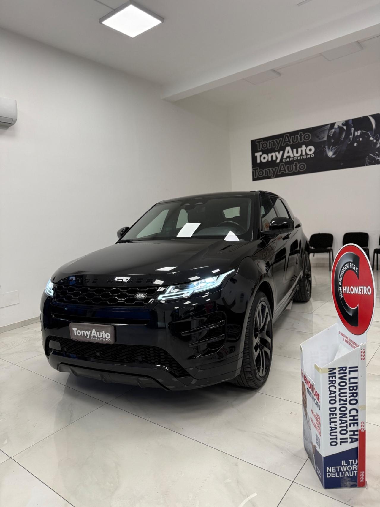 Land Rover Range Evoque 2.0D mhev (diesel/elettrica) Autobiography con TETTO,VIRTUAL COCKPIT,APPLE CARPLAY,TELECAMERA,NAVI