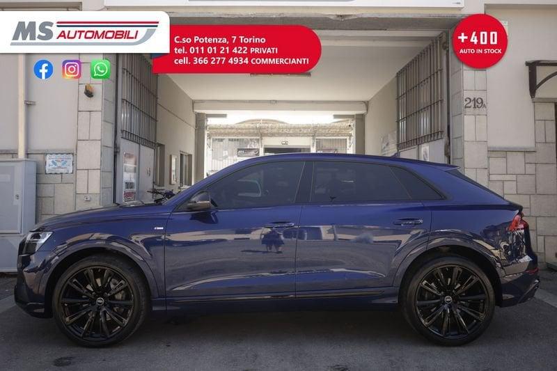 Audi Q8 50 TDI 286cv quattro tiptronic SLINE TETTO PANORAMICO Unicoproprietario