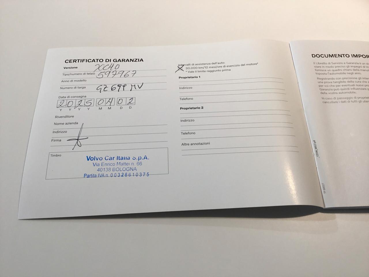 Volvo XC40 B3 AUT. CORE