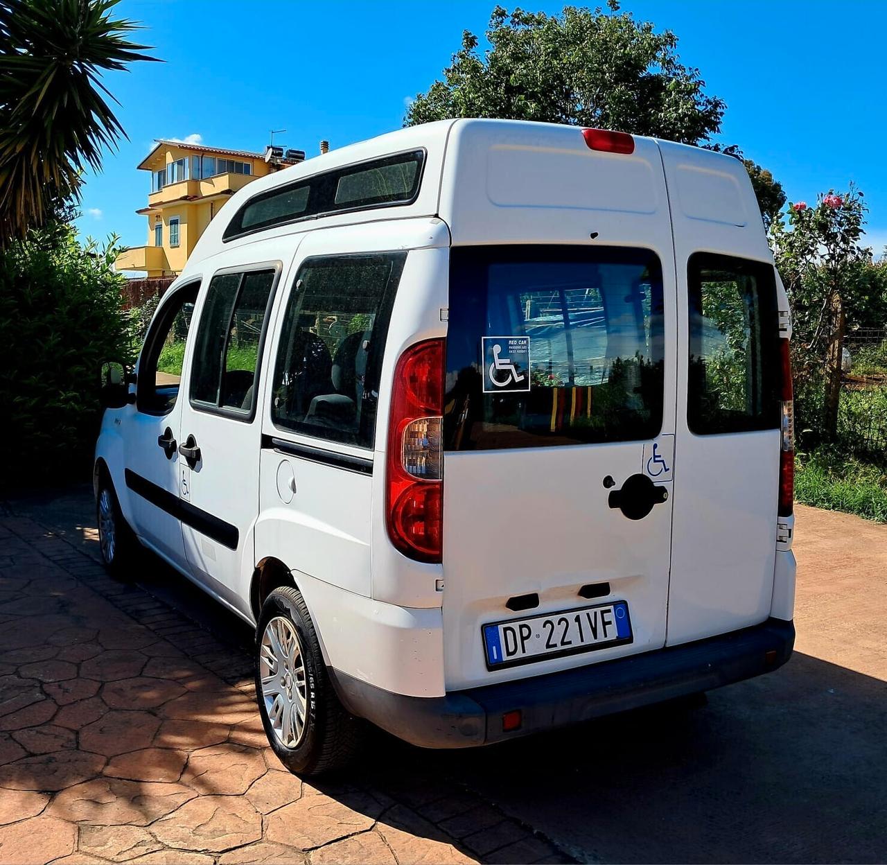 Fiat Doblo Doblò 1.9 120cv TETTO ALTO TRASPORTO DISABILI unipro'