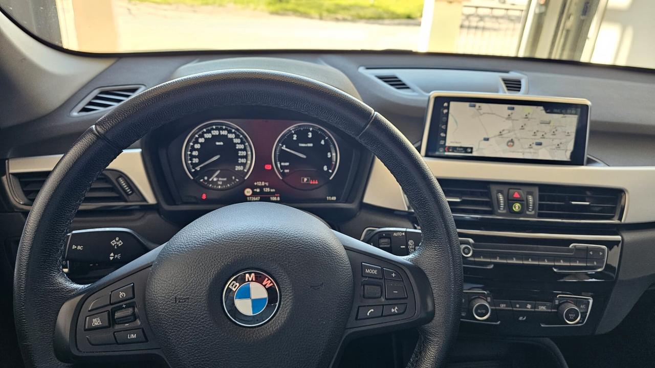 Bmw X1 Sdrive 16d Unico proprietario 2022