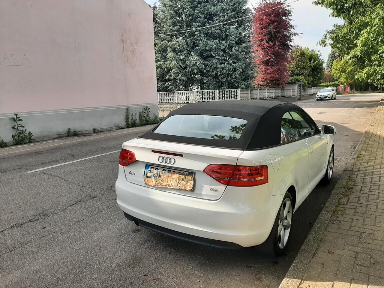 Audi A3 Cabrio 1.6 TDI 105 CV CR Ambition KM 160 MILA