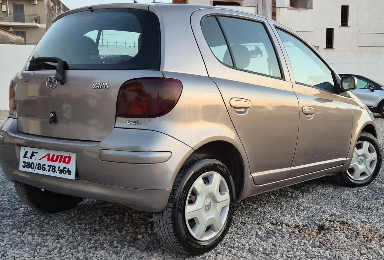 Toyota Yaris 1.4 tdi D-4D cat 5 porte Sol Blue