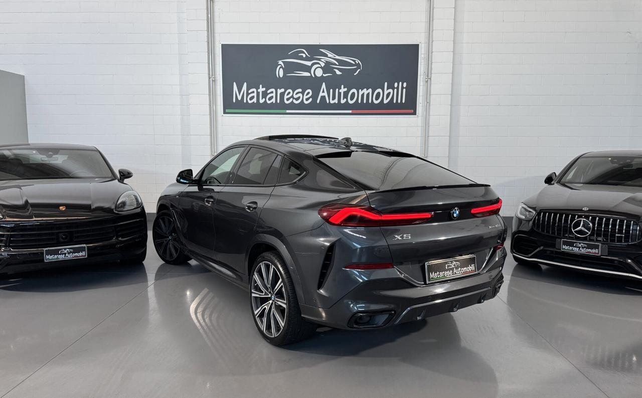 BMW X6 40d MSport Xdrive mhev 3.0cc 340cv Tagliandi Ufficiali Tetto Apribile