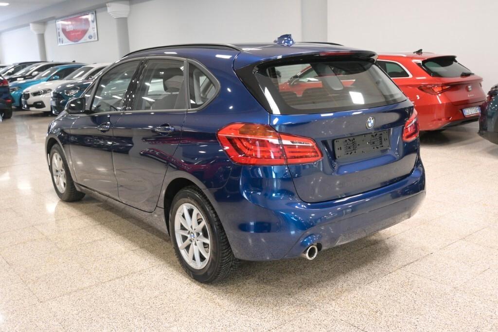 BMW 216D ACTIVE TOURER 116CV STEPTRONIC BUSINESS ADVANTAGE ( FARI LED - PELLE - CRUISE - NAVI - PARK ASSISTANT - TELECAMERA POST. )