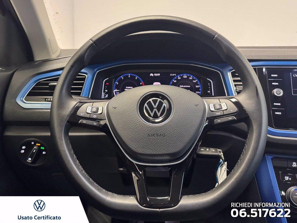 VOLKSWAGEN T-roc 1.0 tsi style 110cv del 2021