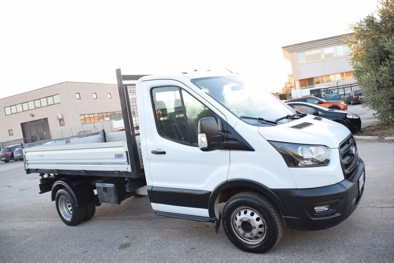 FORD Transit CON RIBALTABILE - 3 POSTI - T/P 350L 2.0TD ECO 130CV 6M - CLIMA - IVA DETRAIBILE